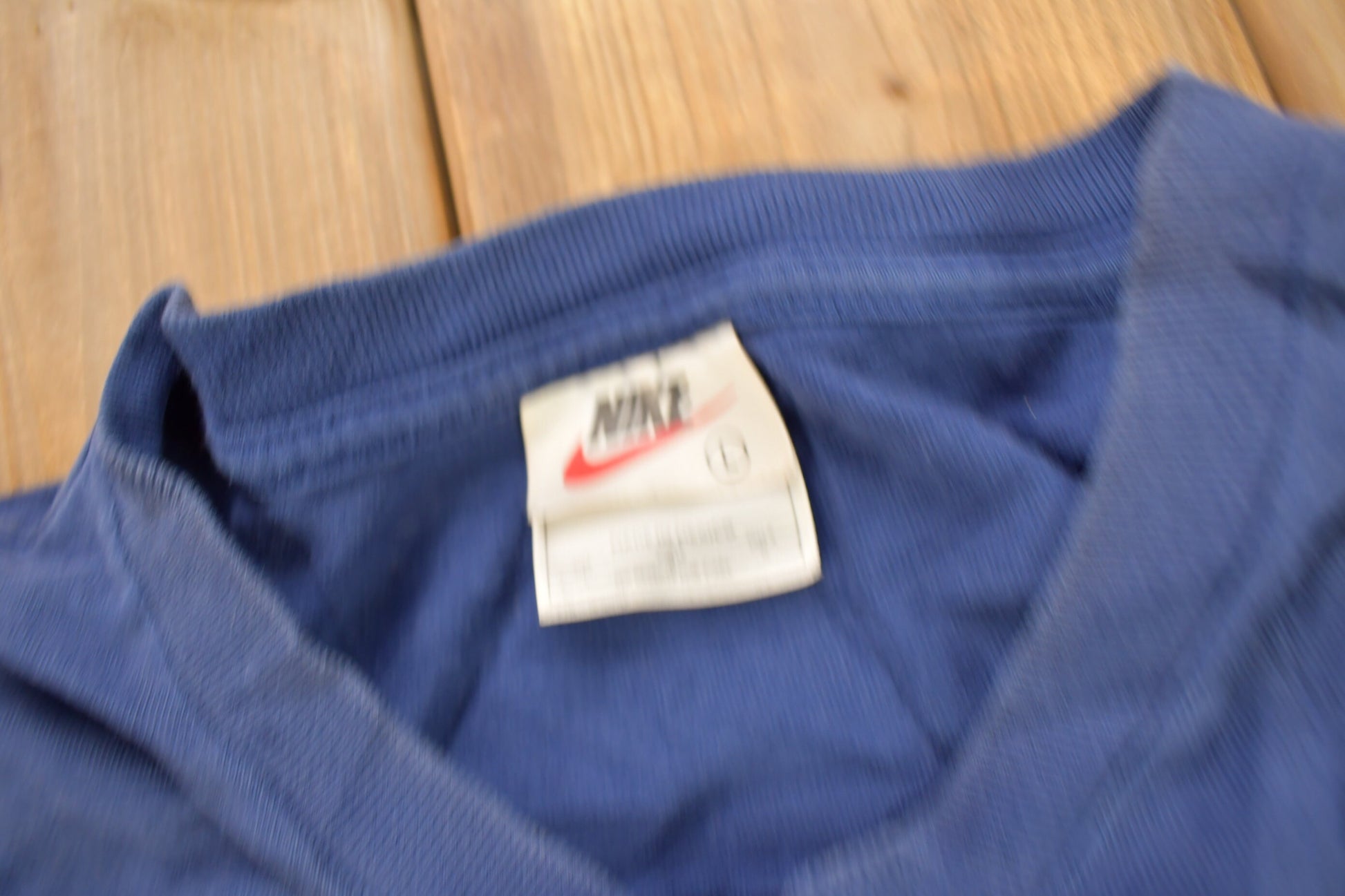 Vintage 1990s Nike Long Sleeve Graphic T-Shirt