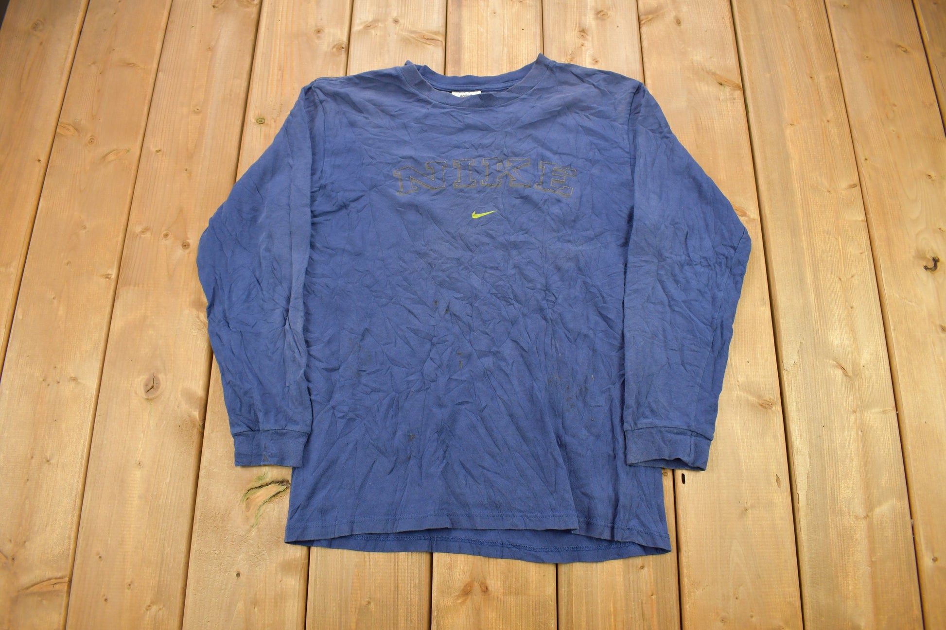 Vintage 1990s Nike Long Sleeve Graphic T-Shirt