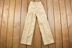 Vintage 1970s Elastic Dress Pant Trousers Size 22 x 26