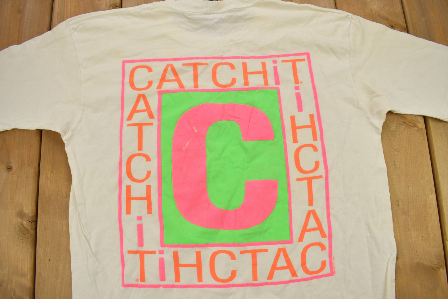 Vintage 1990s Catch It Graphic T Shirt