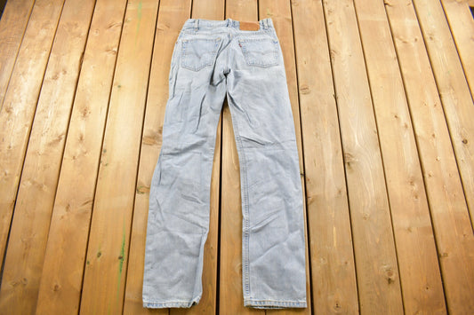 Vintage 1990s Levi's 505 Light Wash Denim Jeans Size 30 x 31 / Vintage Denim / Straight Leg / Vintage Denim / Made In USA / Vintage Levi's