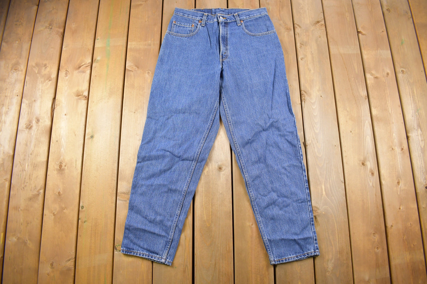 Vintage 1990s Levi's 560 Red Tab Denim Blue Jeans Size 31 x 30