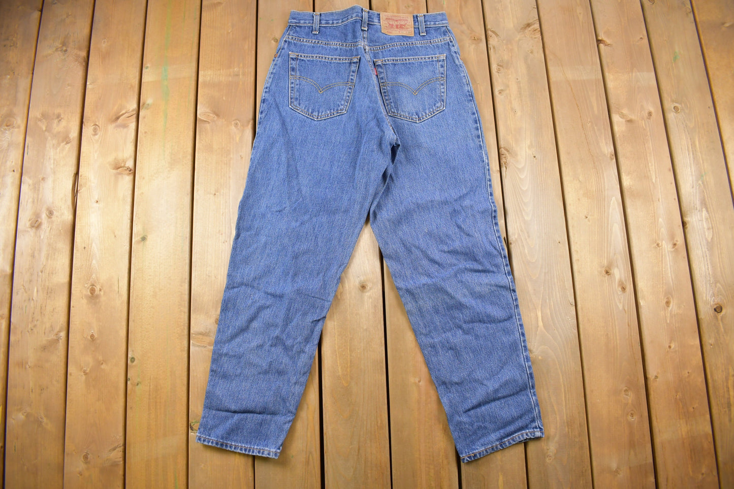 Vintage 1990s Levi's 560 Red Tab Denim Blue Jeans Size 31 x 30