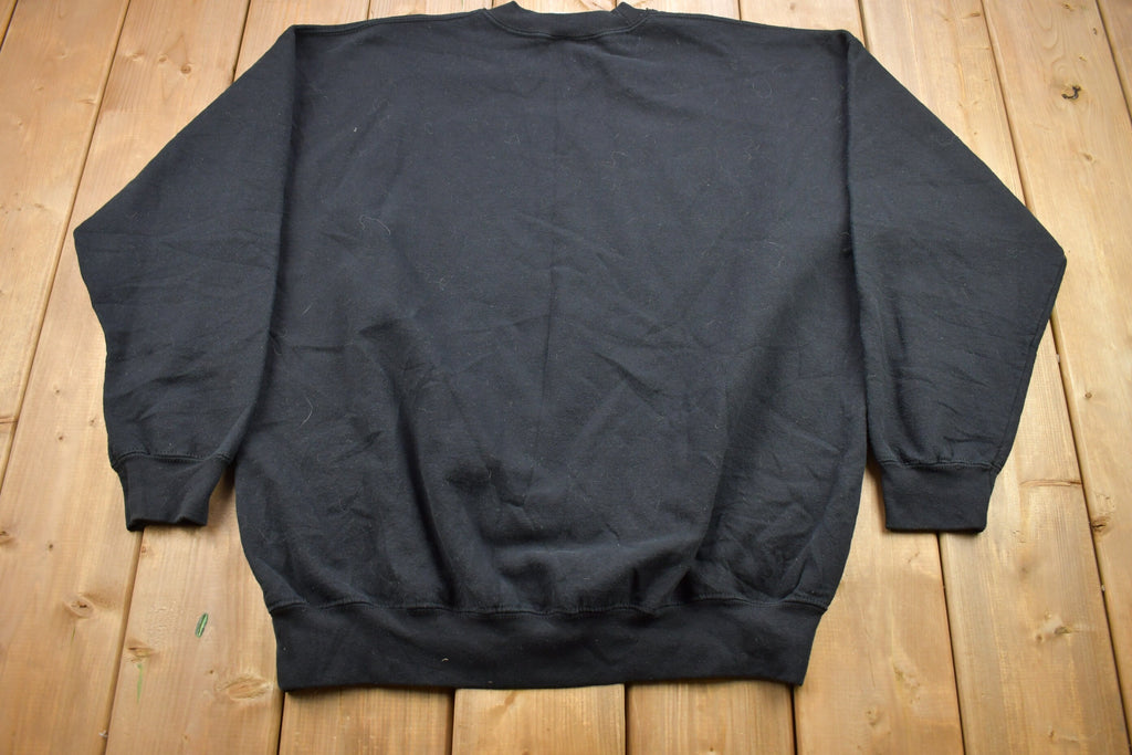 Vintage 1990s "Silent Night" Trees Snow Theme Christmas Sweater