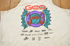 Vintage 1990s 3 On 3 World Festival Graphic Tank Top Shirt