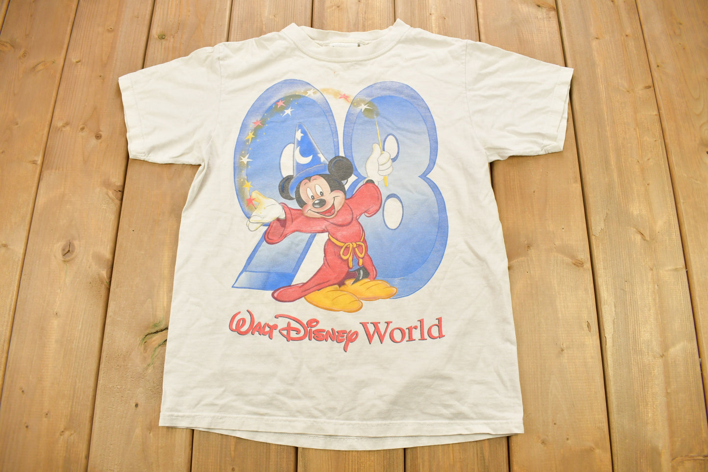 Vintage 1998 Walt Disney World Mickey Mouse Disney Cartoon T-Shirt / 90s Graphic Tee / Vintage Mickey Mouse / Made In USA / 90s Disney Tee