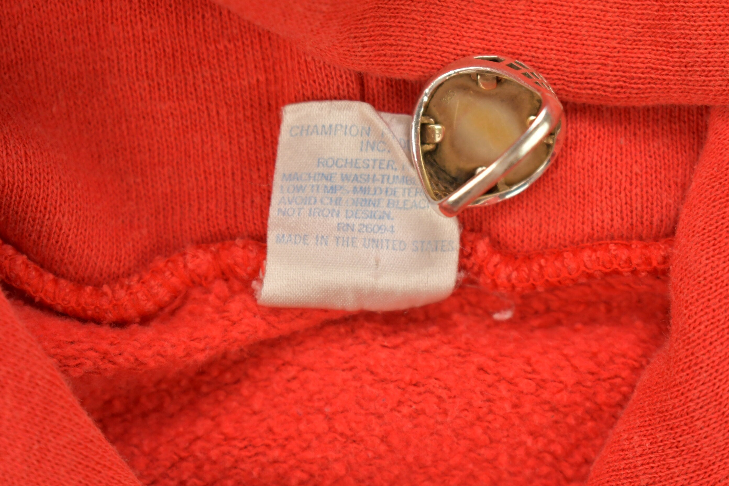 Vintage 1970s Fowler University Collegiate Champion Hoodie