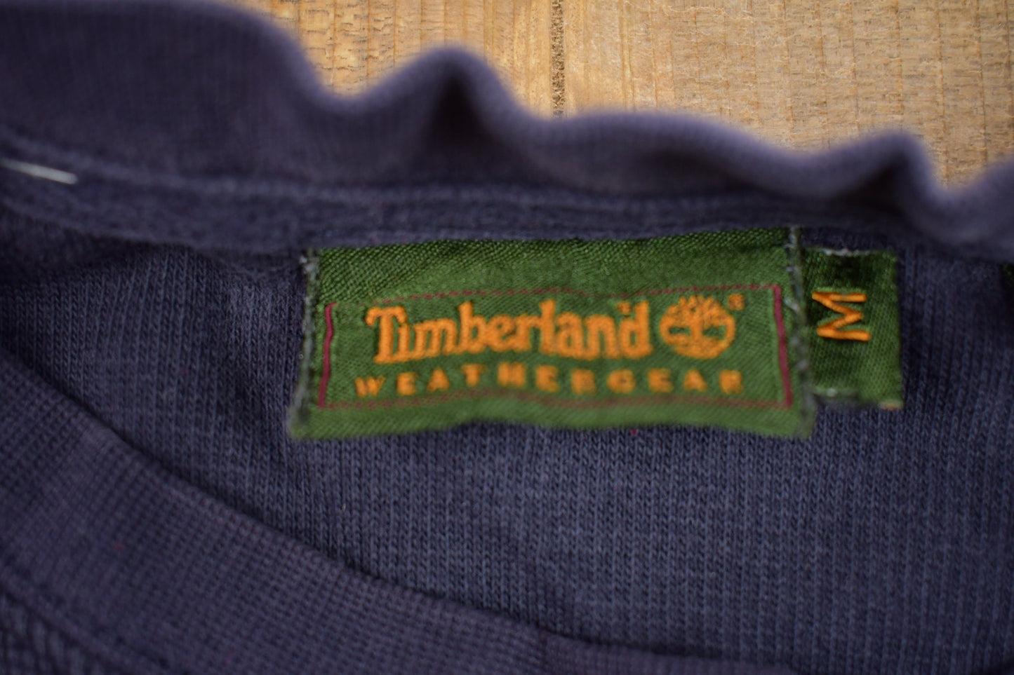 Vintage 1990s Timberland WeatherGear Crewneck Sweatshirt / 90s Crewneck / Streetwear / Embroidered