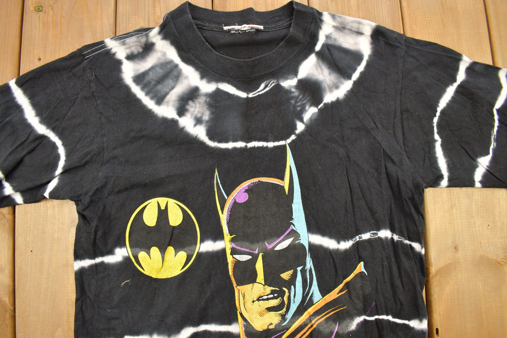 Vintage 1980s Batman DC Comics All Over Print T-Shirt