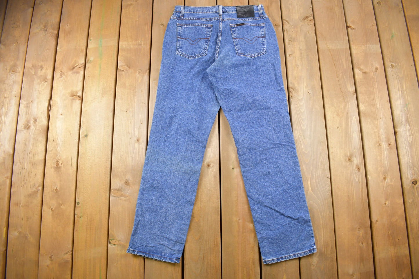 Vintage 1990's Harley Davidson Blue Jeans 30 x 30 / American Vintage / Vintage Jeans / Motorcycle / Streetwear Fashion / Pants