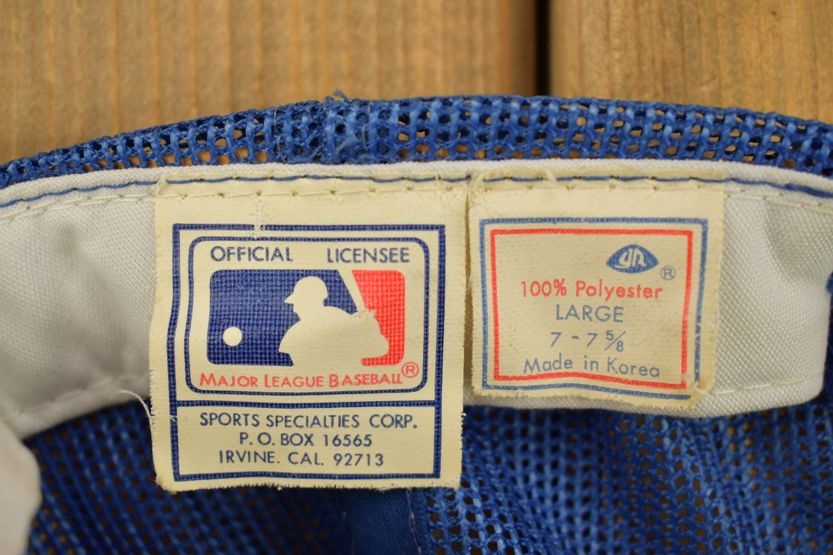 Vintage 1990s Toronto Blue Jays MLB Mesh Snap Back Hat