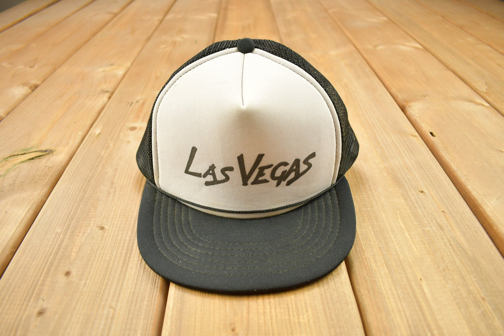 Vintage 1980s Las Vegas Nevada Trucker Hat