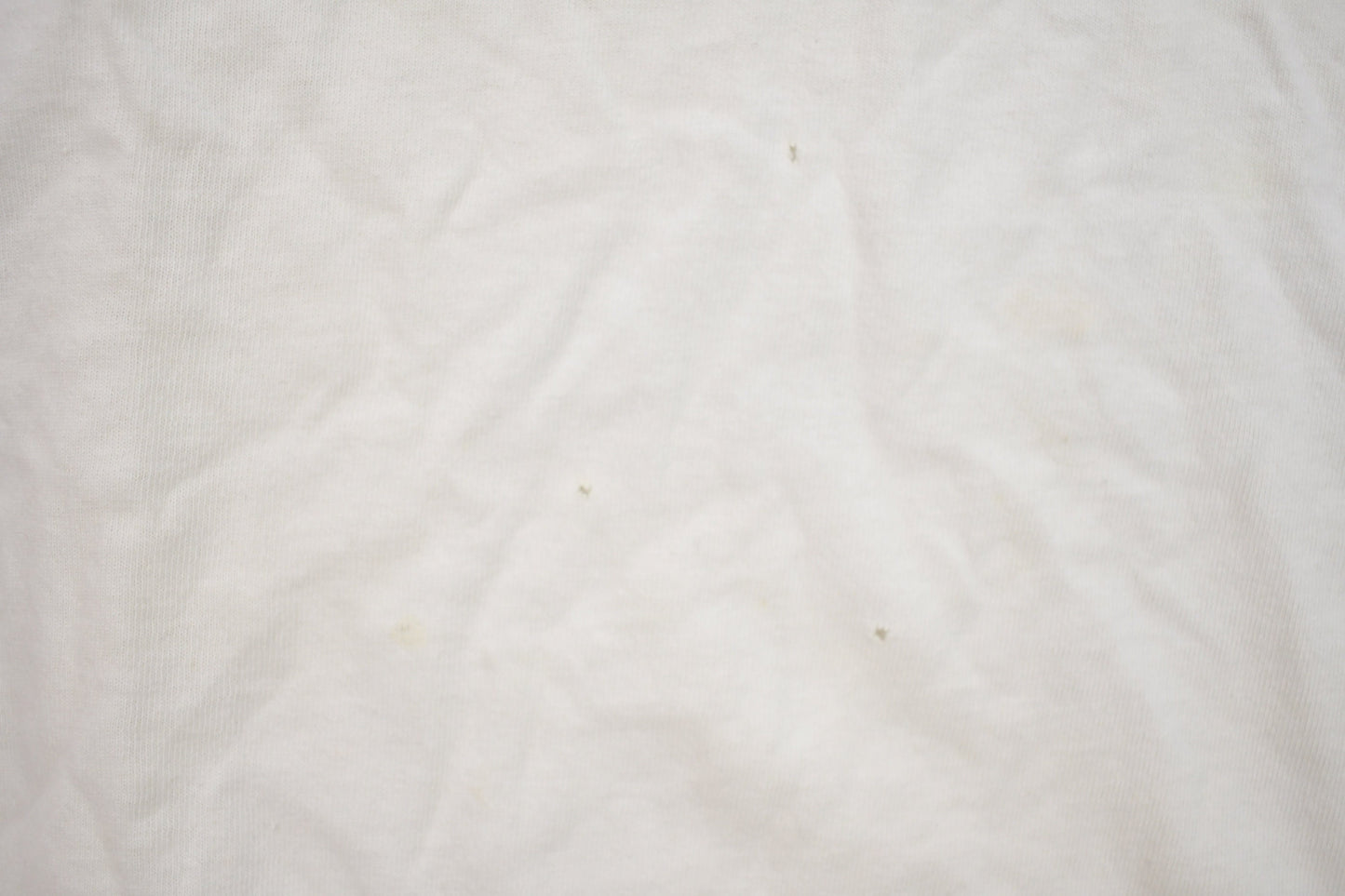 Vintage 1990s Hanes Simple Blank White T-Shirt / Vintage T Shirt / Streetwear / Vintage Tee / Single Stitch / Made In USA