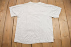 Vintage 1990s NHL Detroit Red Wings Embroidered T-Shirt