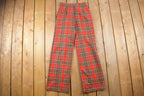 Vintage 1960s Jack Winter Wool Plaid Pants