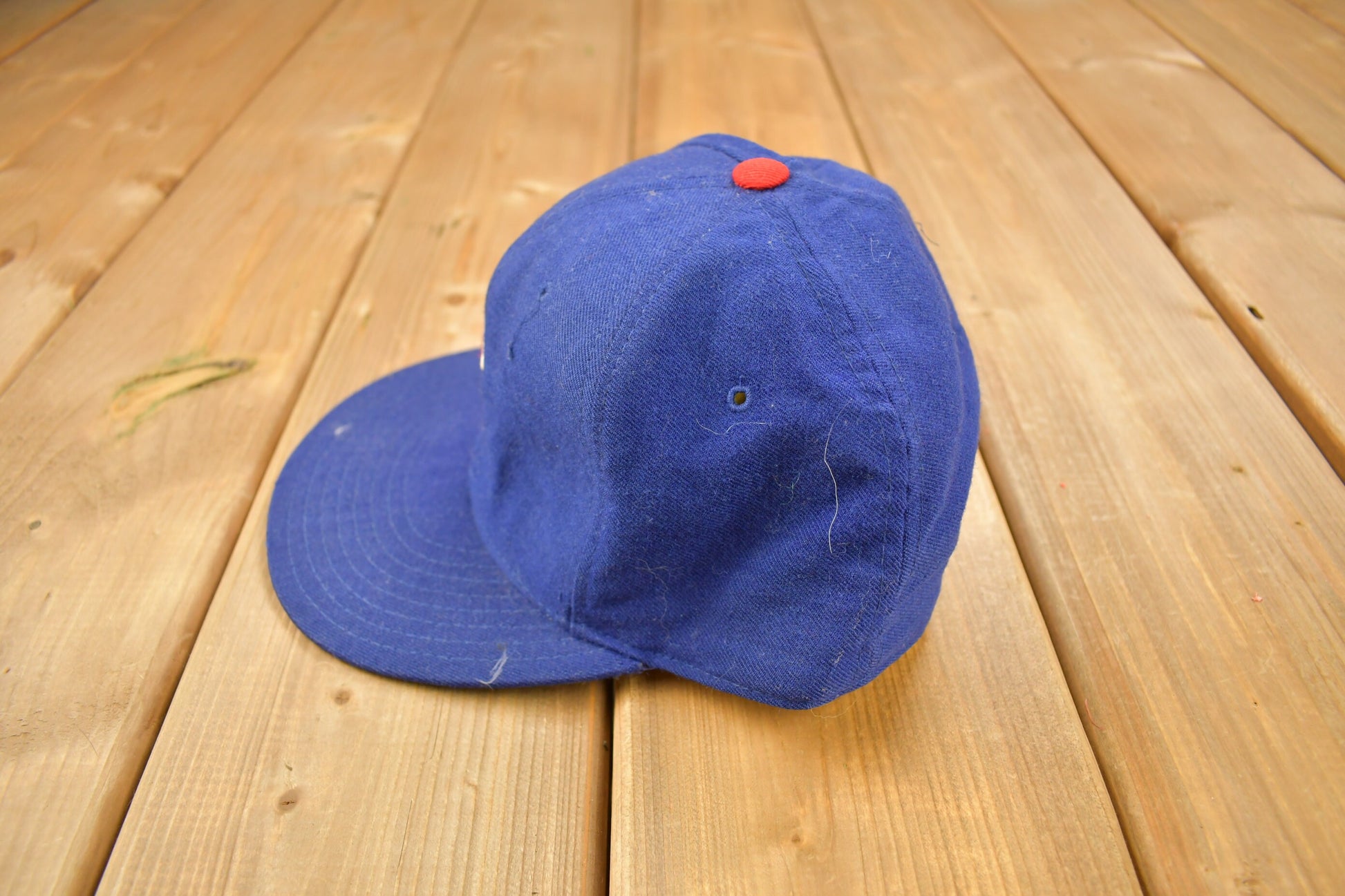 Chicago Cubs Hat Baseball Cap Fitted 7 1/2 New Era Vintage 90s