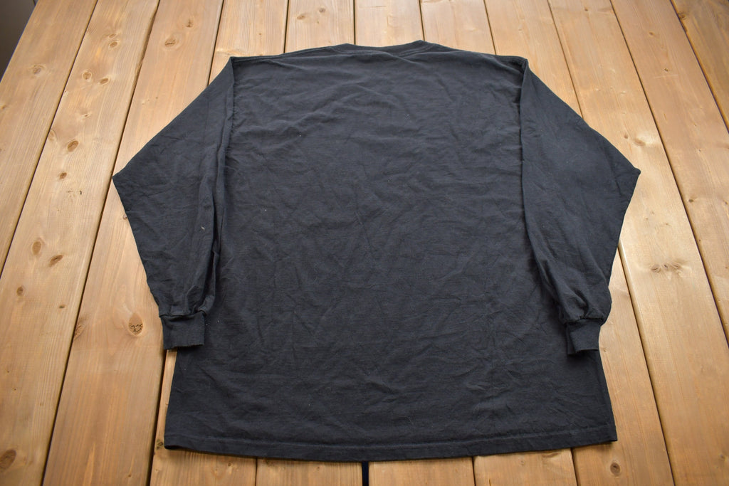 Vintage 1990s "My Wife Knows Everything" Graphic Long Sleeve Shirt