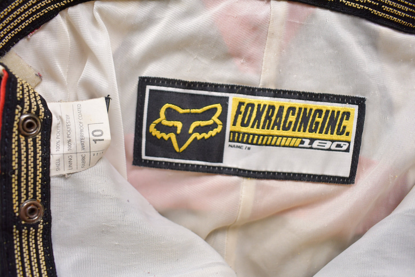 Vintage 1990s Fox Racing Kid's Motocross Pants Size 21 x 21 / Streetwear / Dirt Biking Pants / Racing Pants