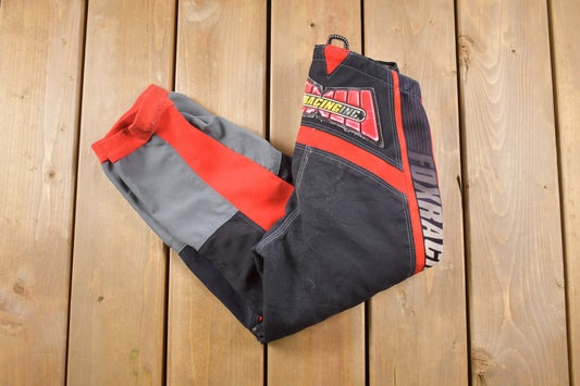 Vintage 1990s Fox Racing Kid's Motocross Pants Size 21 x 21 / Streetwear / Dirt Biking Pants / Racing Pants