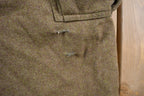 Vintage 1960s Rübezahl Bekleidung Military Wool Cargo Pocket Pants