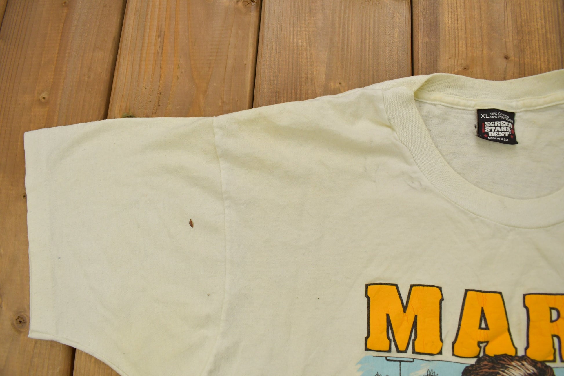 Vintage 1990s Mario Lemieux NHL Graphic T-Shirt