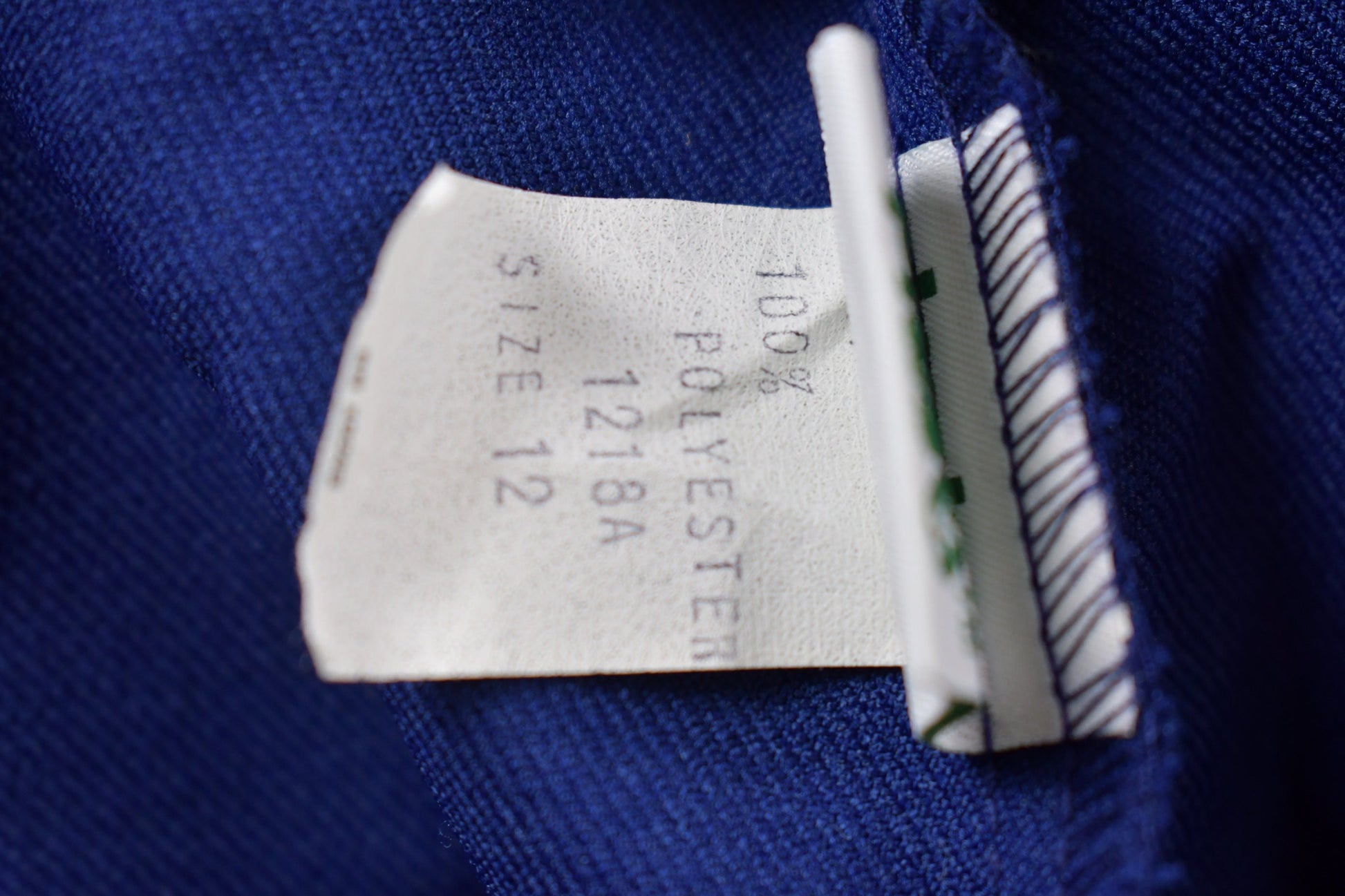 Vintage 1970's Navy Dress Pant Trousers with Original Tags Size 26 x 30