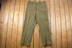 Vintage 1951 French Wool Trousers 38 x 32