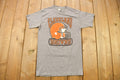 Vintage 1970s Cleveland Browns NFL Logo 7 Graphic T-Shirt