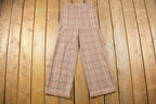 Vintage 1960s Jack Winter Wool Plaid Pants