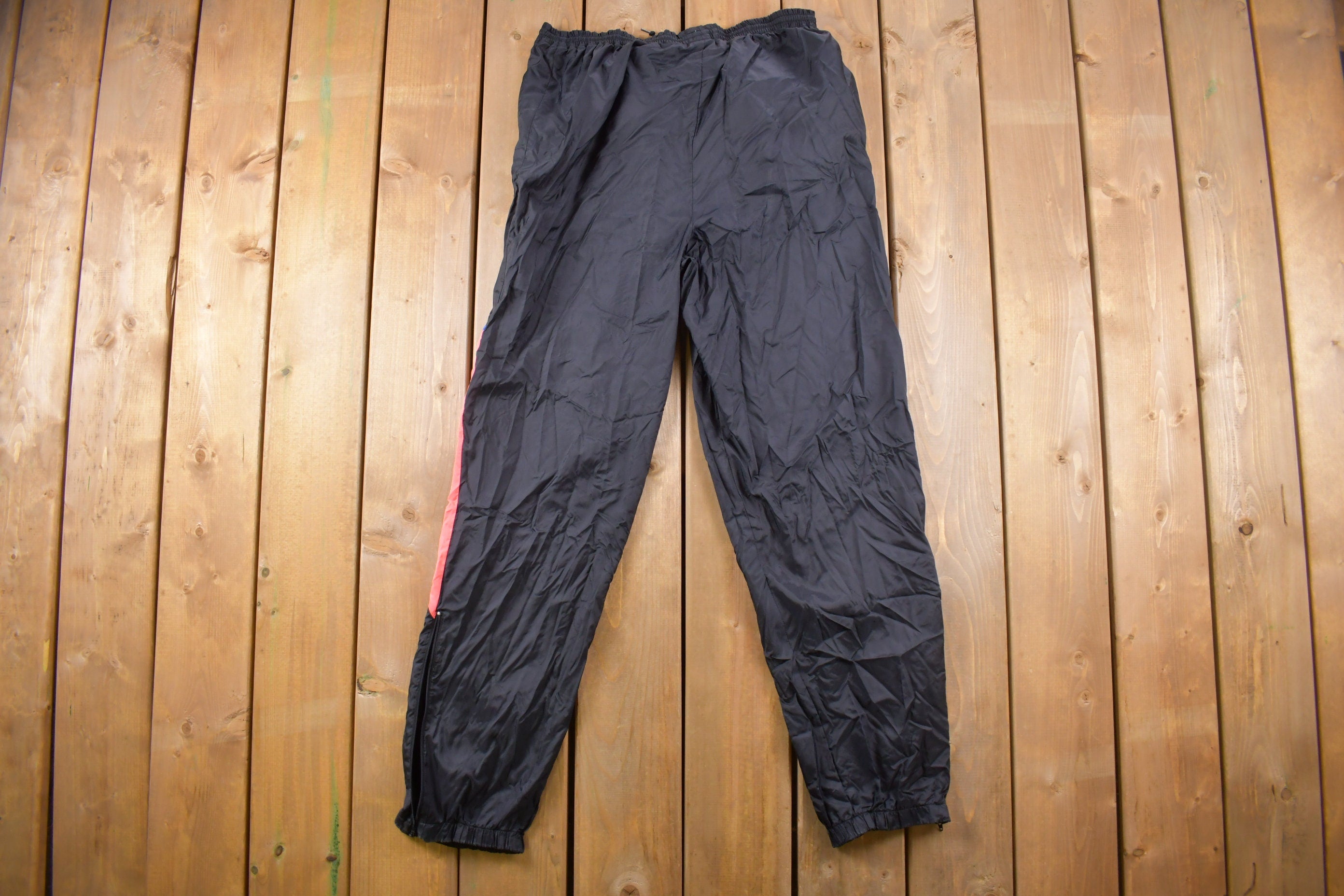 Vintage 1990s Nike Color-Block Windbreaker Track Pants Size XL