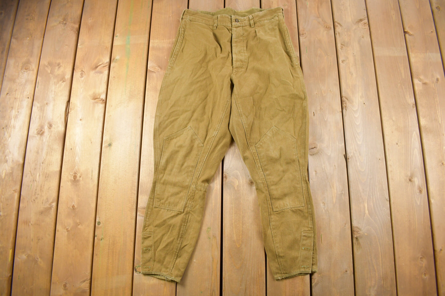 Vintage 1990s Military Brown Cargo Pants Size 32 x 26