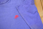 Vintage 1990s Nike Embroidered Grey Tag T-Shirt