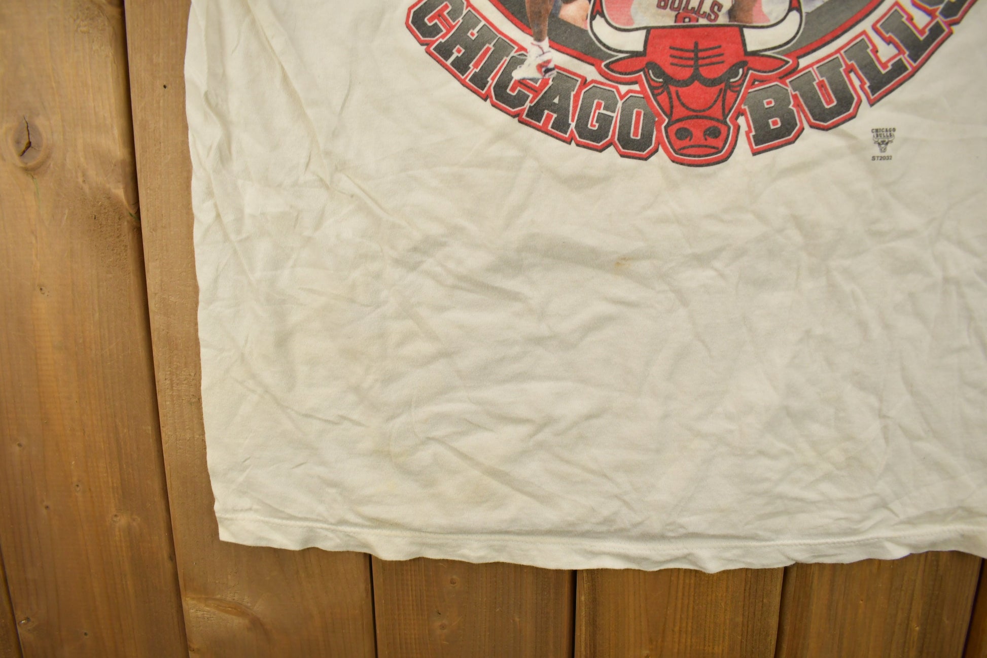 Vintage 1997 Chicago Bulls NBA Champions Starter T-Shirt