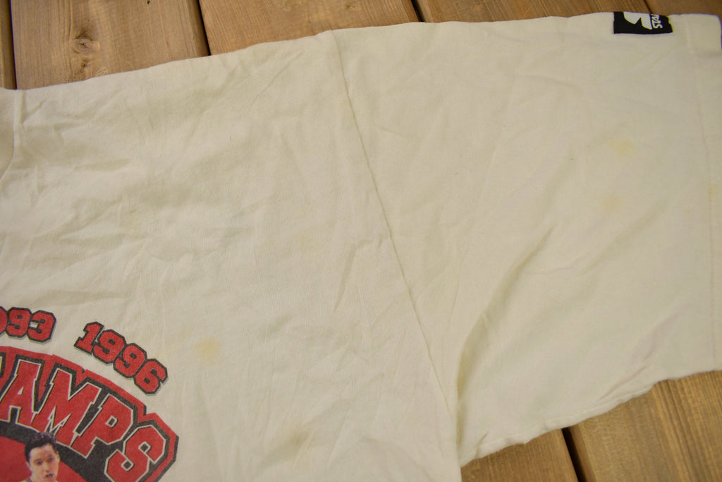 Vintage 1997 Chicago Bulls NBA Champions Starter T-Shirt