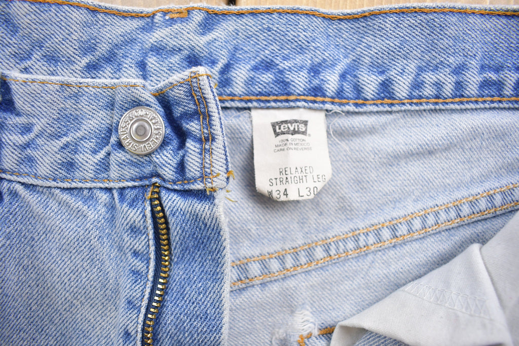 Vintage 1990s Levi's Red Tab Relaxed Fit Denim Jeans Size 31 x 29