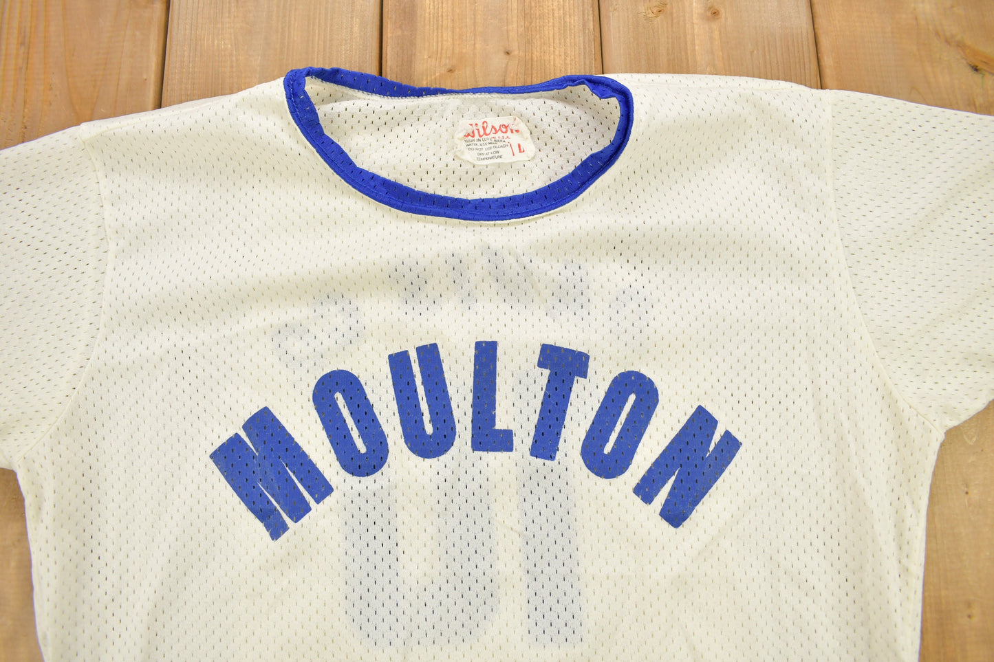 Vintage 1980s Moulton Graphic Jersey T Shirt