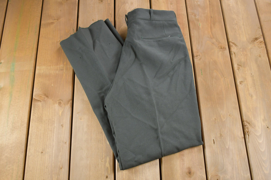 Vintage 1968 Military 100% Wool Trousers 30 x 31