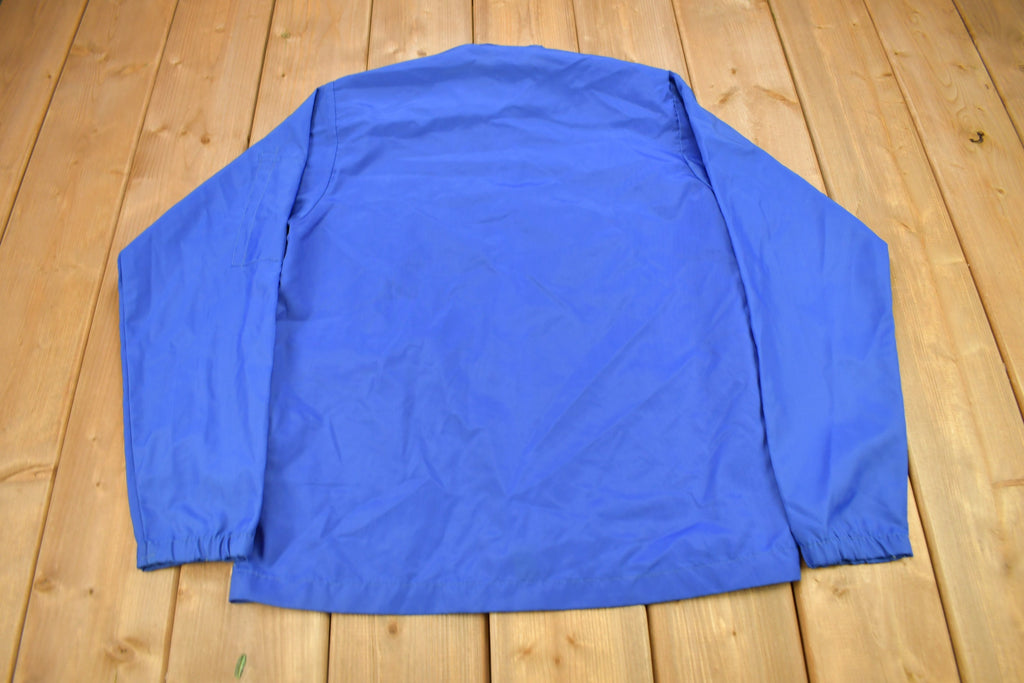 Vintage 1970s Elert Striped Windbreaker Jacket