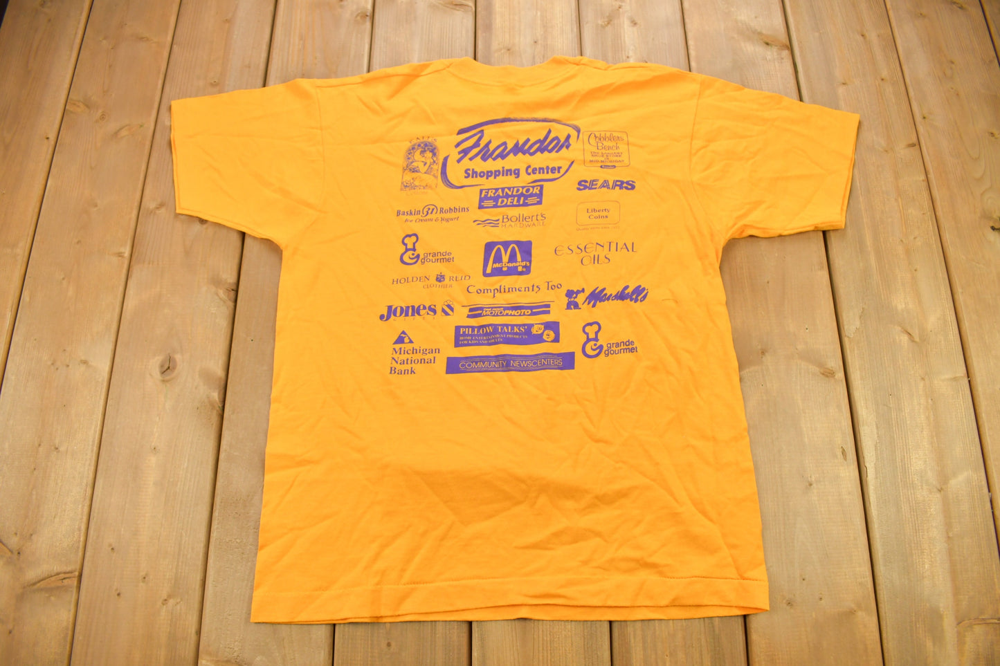 Vintage 1993 Michigan Festival Graphic T Shirt / Vintage T Shirt / Streetwear / Graphic Tee / Single Stitch / Made In USA