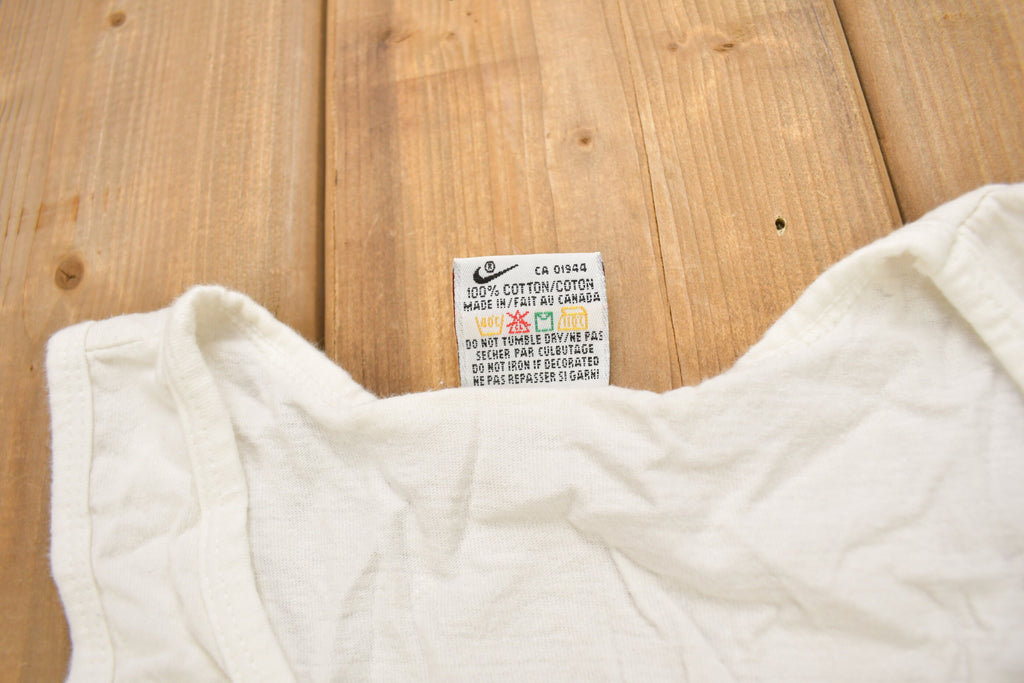 Vintage 1990s 3 On 3 World Festival Graphic Tank Top Shirt