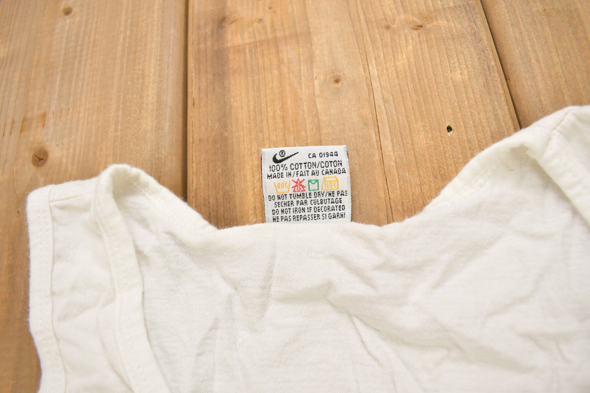 Vintage 1990s 3 On 3 World Festival Graphic Tank Top Shirt