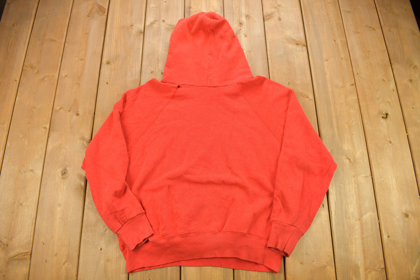 Vintage 1970s Fowler University Collegiate Champion Hoodie / Vintage Champion / Made In USA / 70s Champion / Strawberry Red