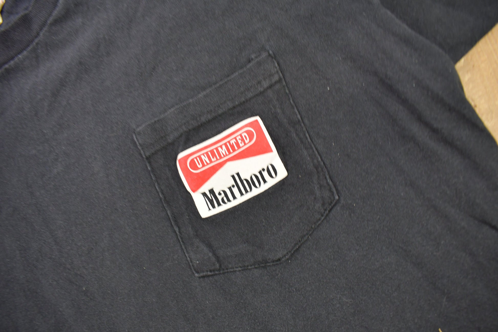 Vintage 1990s Marlboro Unlimited Train Track Graphic T Shirt Size XL