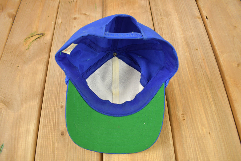 Vintage 1990s Dale Tile Snap Back Rope Hat