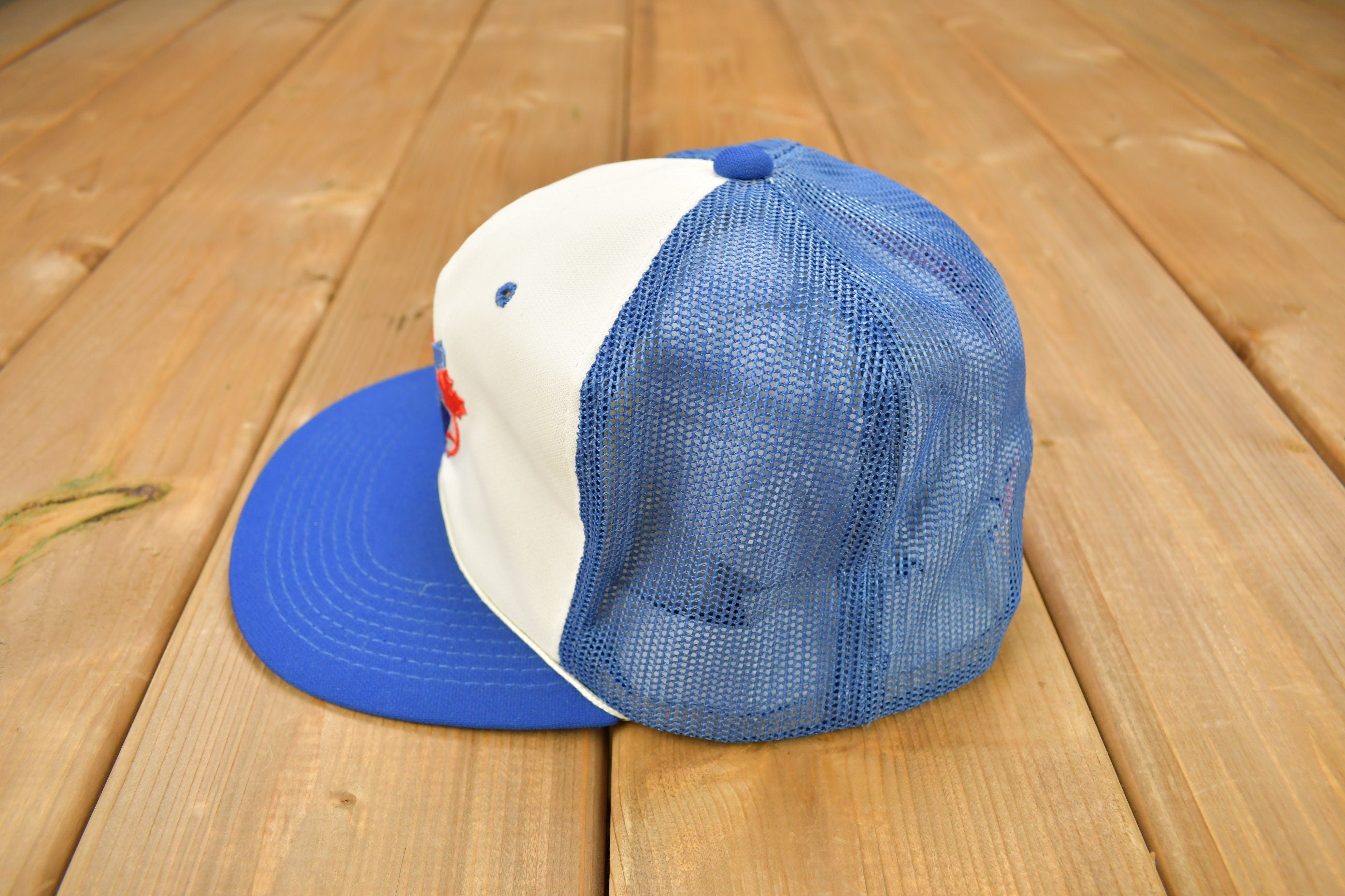 Vintage 1990s Toronto Blue Jays MLB Mesh Snap Back Hat