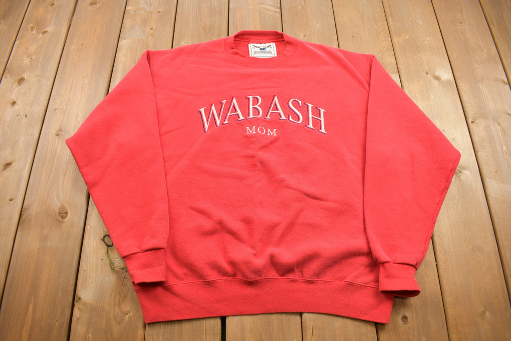 Vintage 1990s Oarsman Wabash Mom Crewneck Sweatshirt