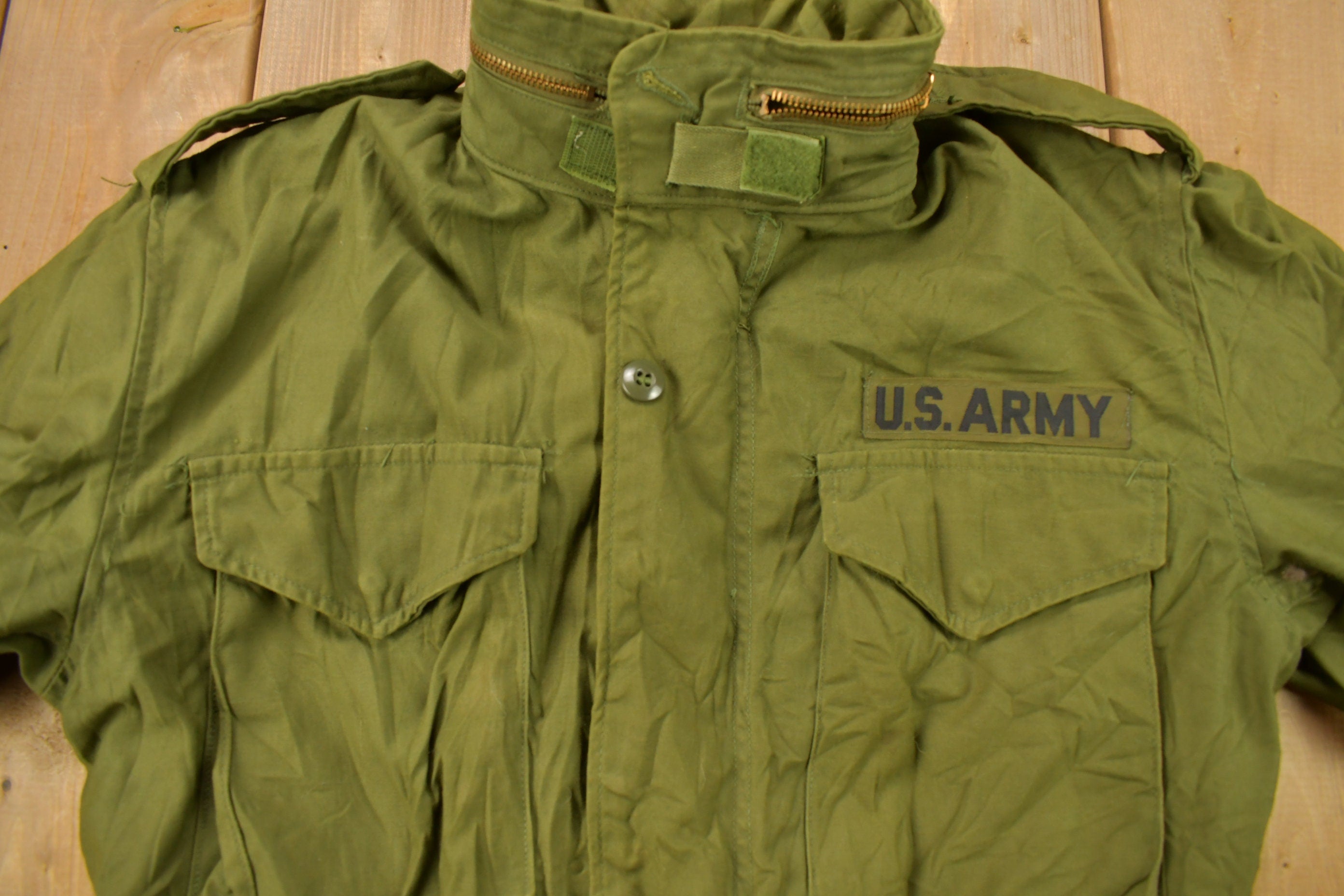 Vintage 1975 US Military Army Field Jacket