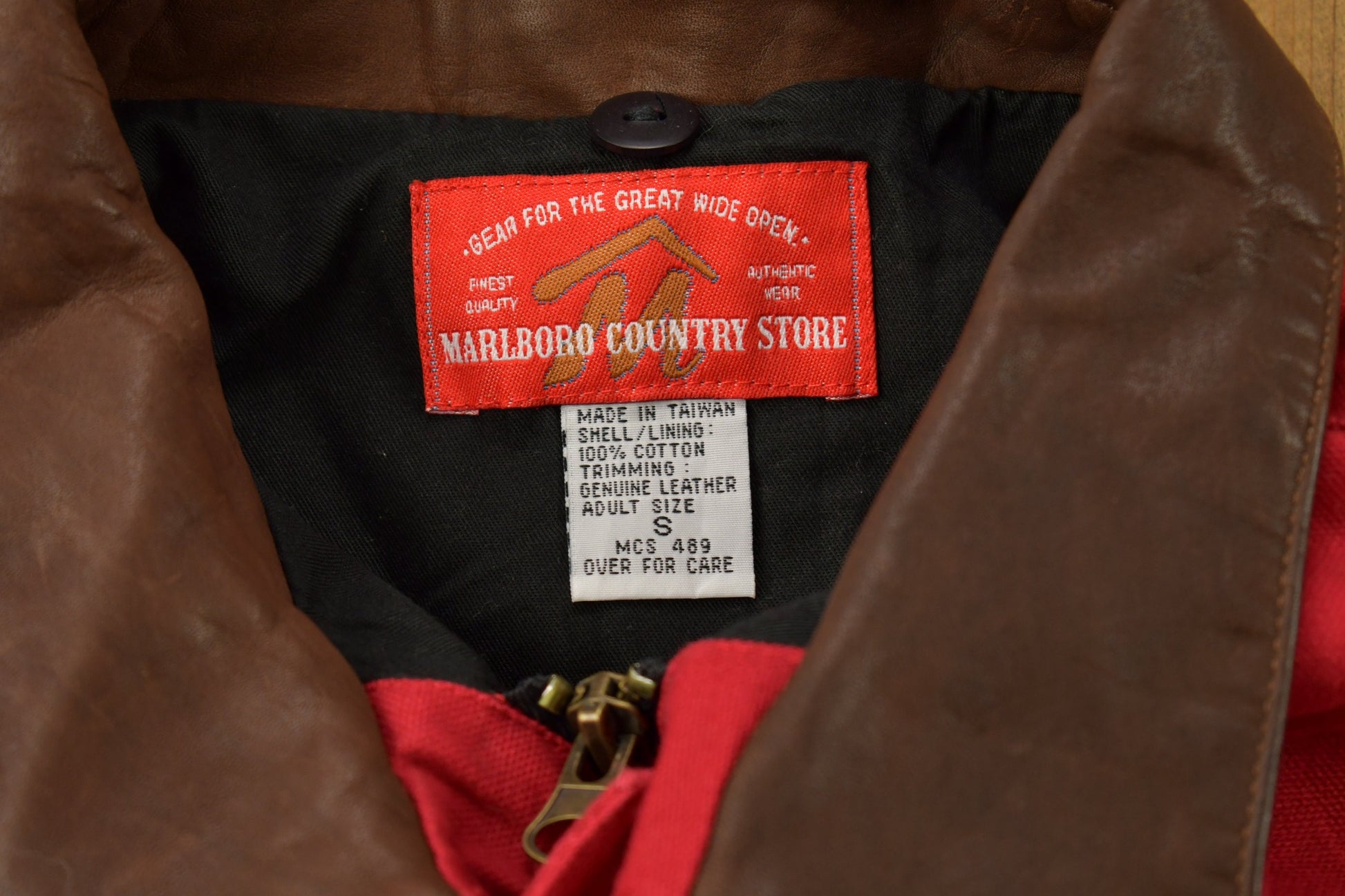 Vintage 1990s Marlboro Country Store Chore Jacket
