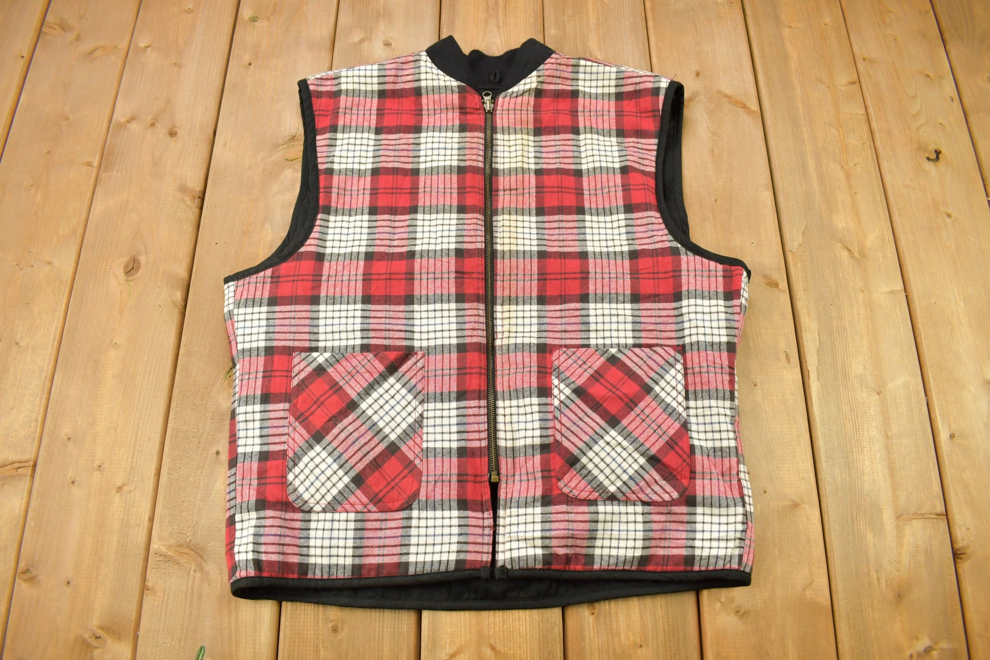 Vintage 1990s Marlboro Country Store Reversible Vest