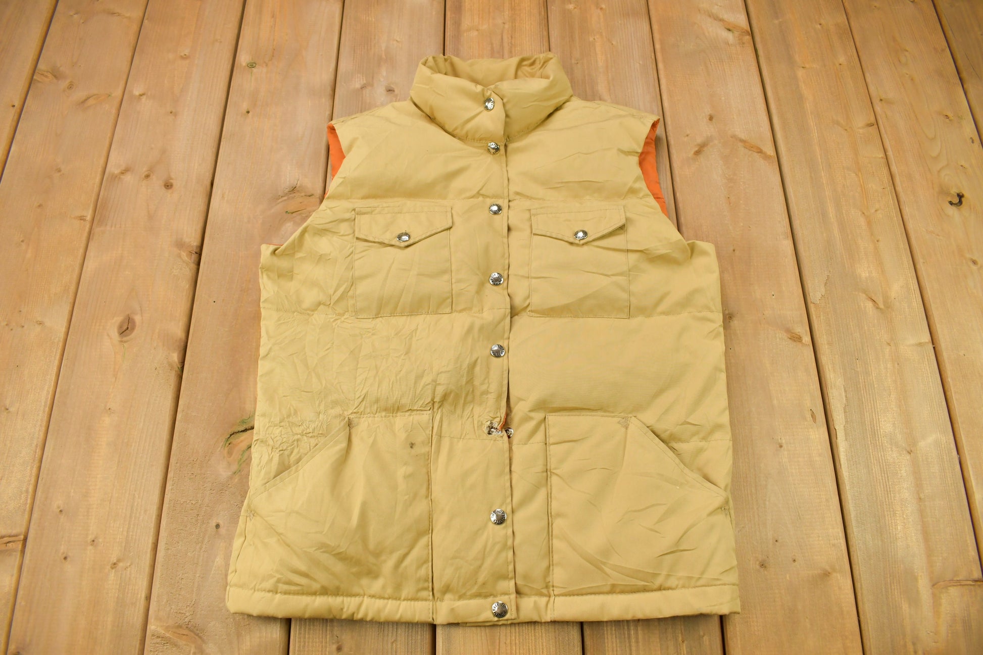 Vintage 1960s The North Face Goose Down Women's Puffer Vest